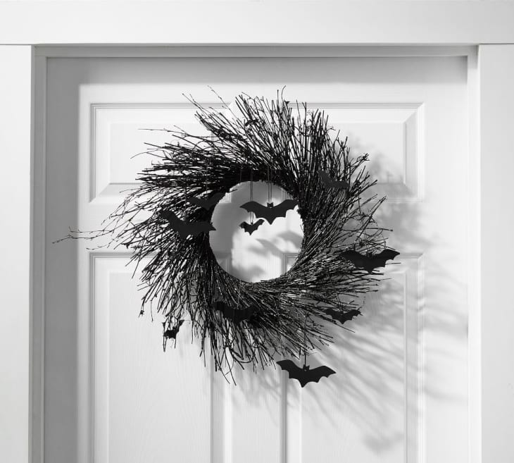 Pottery barn outlet bat wreath